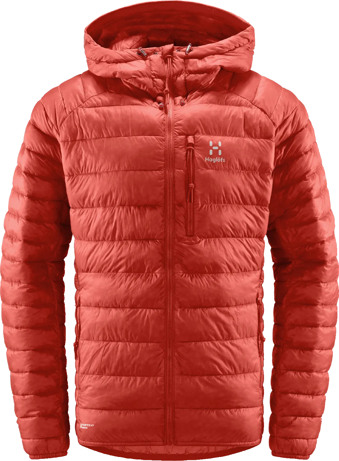 Haglöfs Men's V Series Mimic Hood Zenith Red | Buy Haglöfs Men's V Series Mimic Hood Zenith Red here | Outnorth