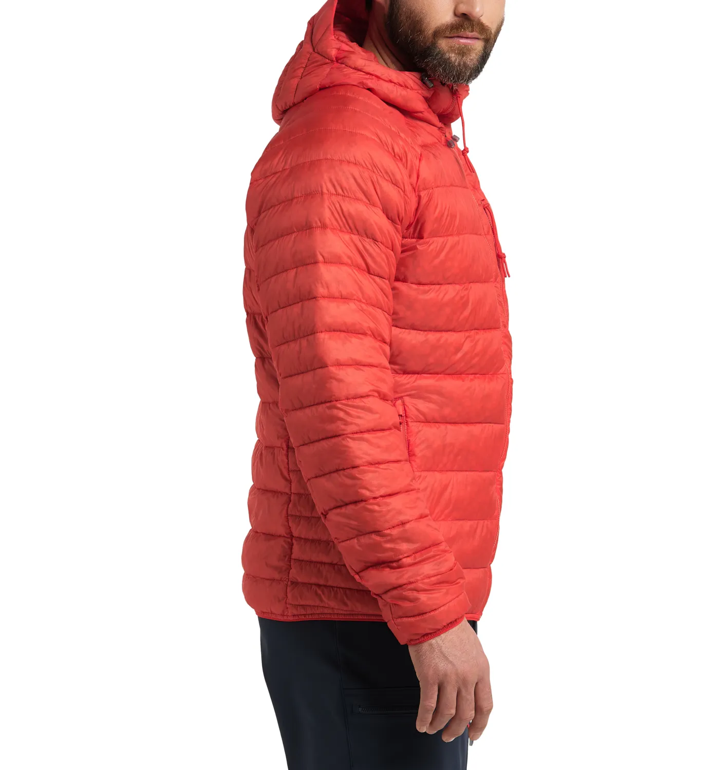 Haglöfs Men's V Series Mimic Hood Zenith Red | Buy Haglöfs Men's V Series Mimic Hood Zenith Red here | Outnorth