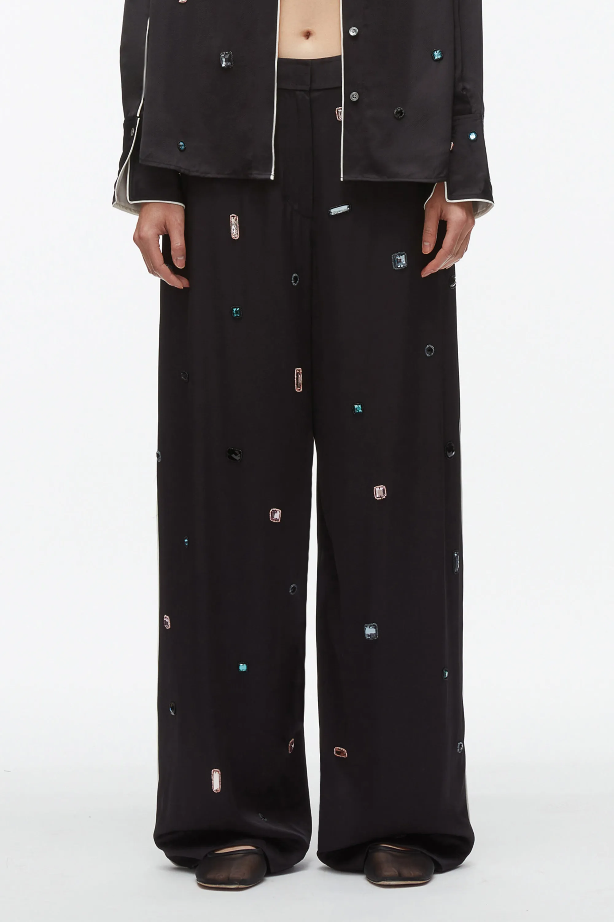 Halo Embroidered PJ Pant