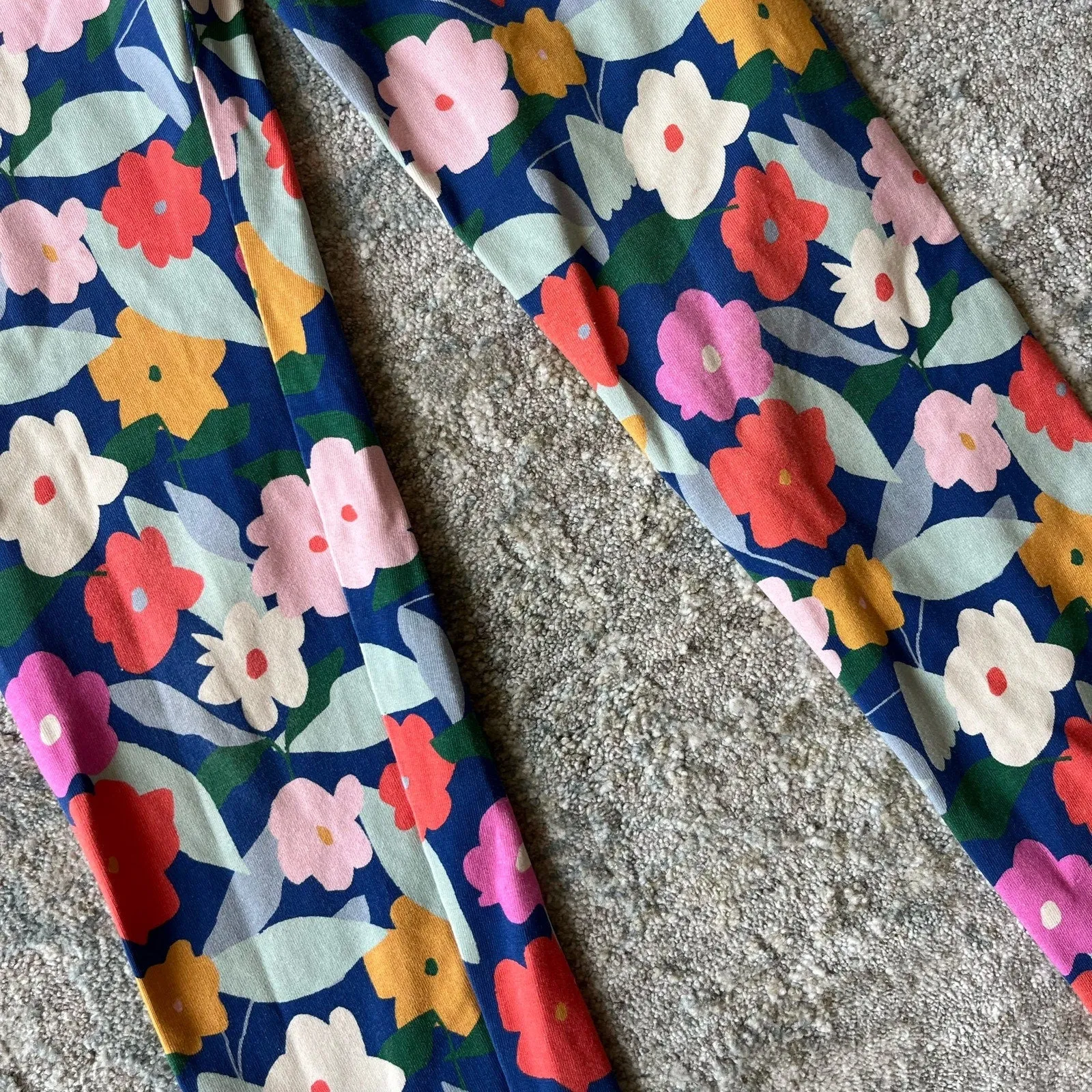 Hanna Andersson Classic Printed Flower Leggings 130 cm 8