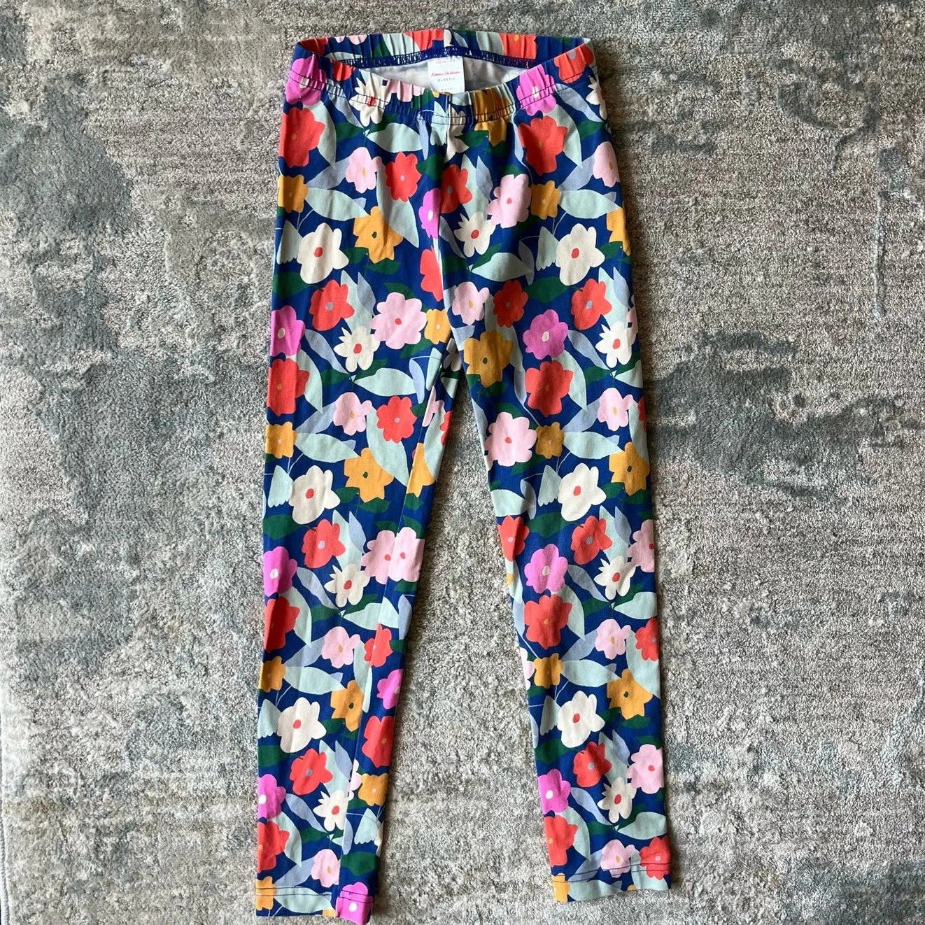 Hanna Andersson Classic Printed Flower Leggings 130 cm 8