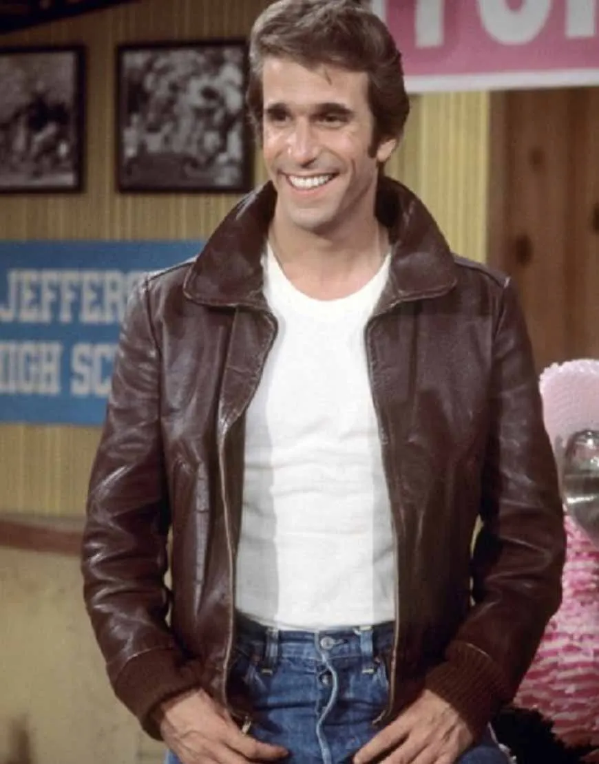 Happy Days Fonzie Jacket by Henry Winkler - Ujackets