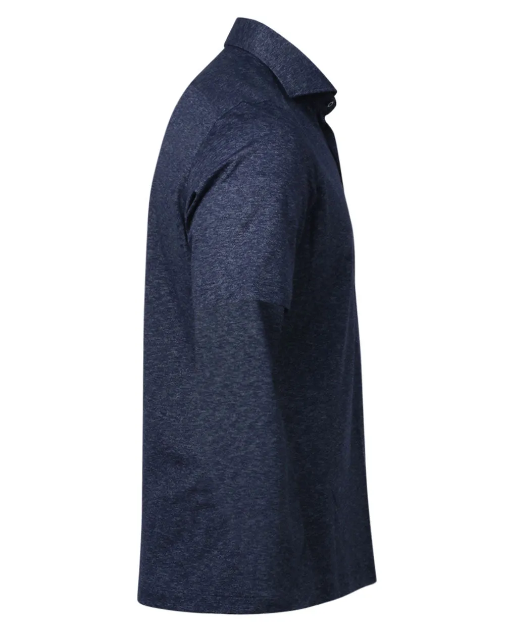 Heathered Midnight Navy Pique Polo