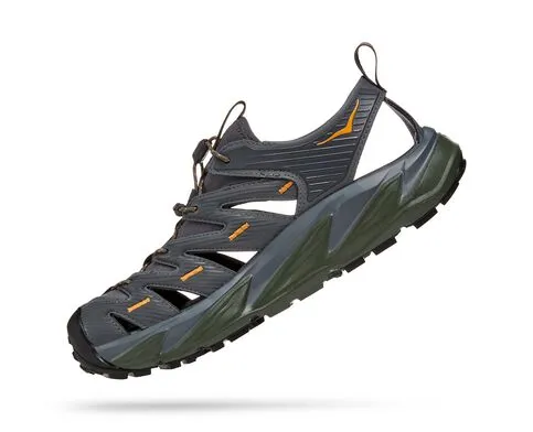 Hoka Mens Hopara All-terrain Sandal- Castlerock/Thyme