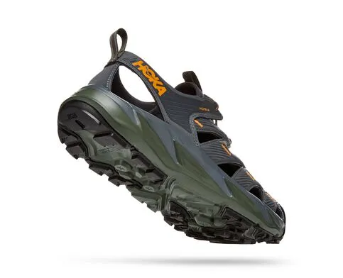 Hoka Mens Hopara All-terrain Sandal- Castlerock/Thyme