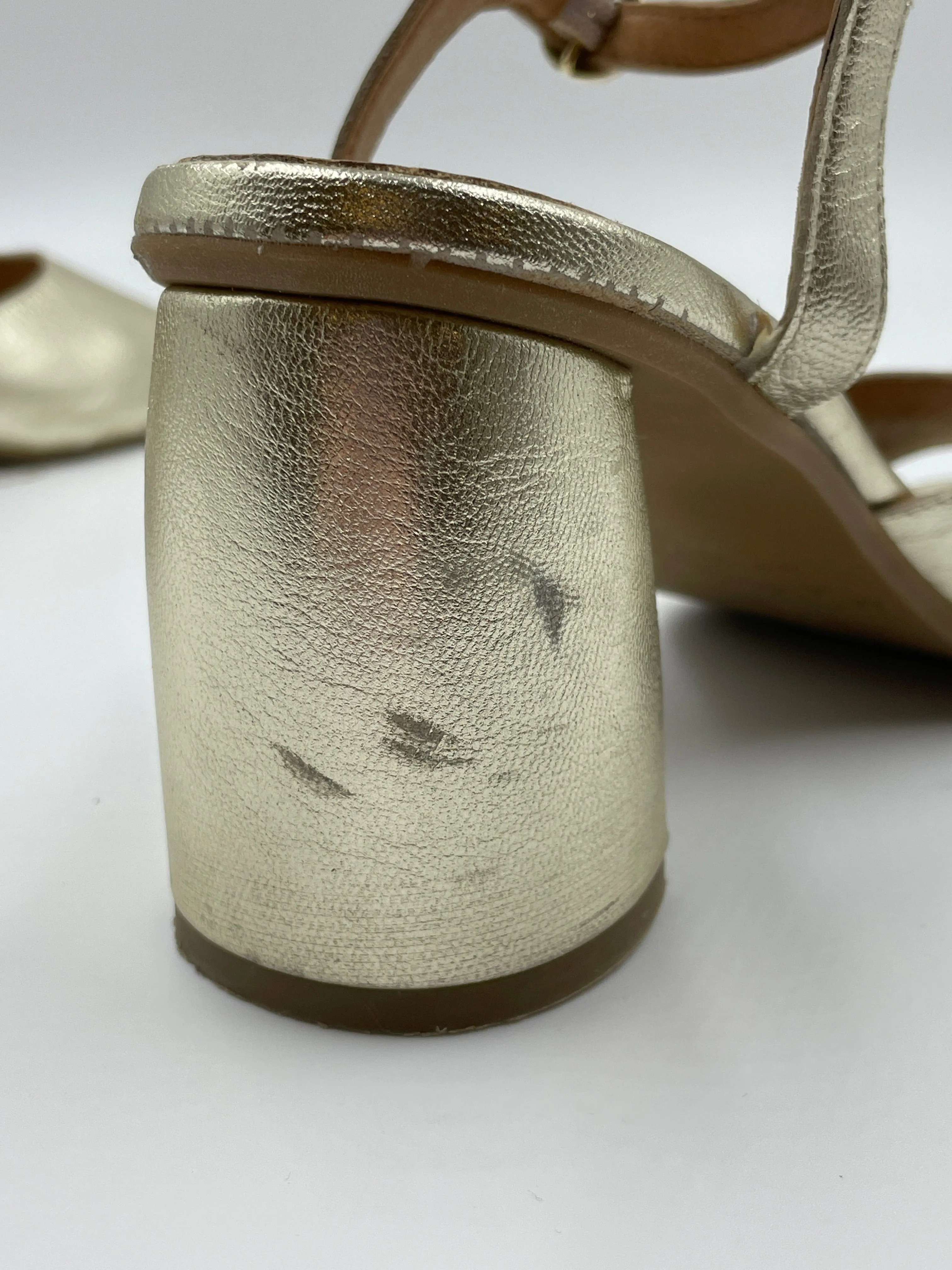 Imperfect Zamora Gold Heel