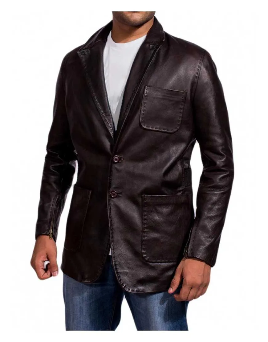 Jason Statham Fast and Furious 7 Ian Shaw Leather Jacket - UJackets