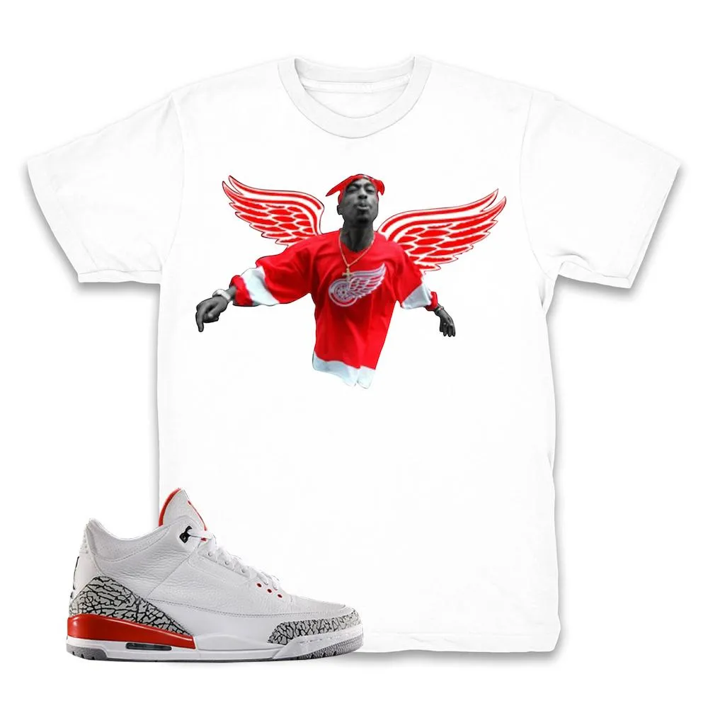 Jordan 3 Katrina Pac Angel Shirt