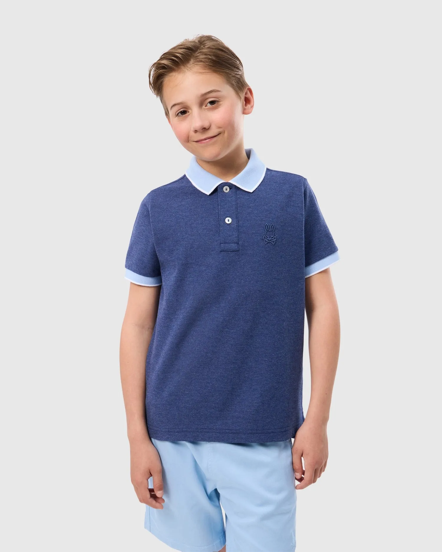 KIDS WINDCREST PIQUE POLO SHIRT - B0K592C200