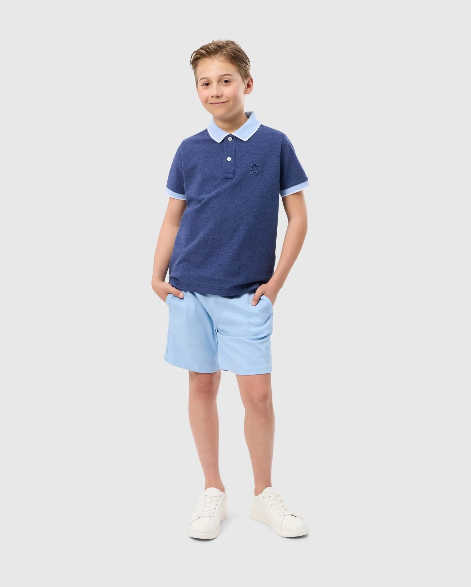 KIDS WINDCREST PIQUE POLO SHIRT - B0K592C200