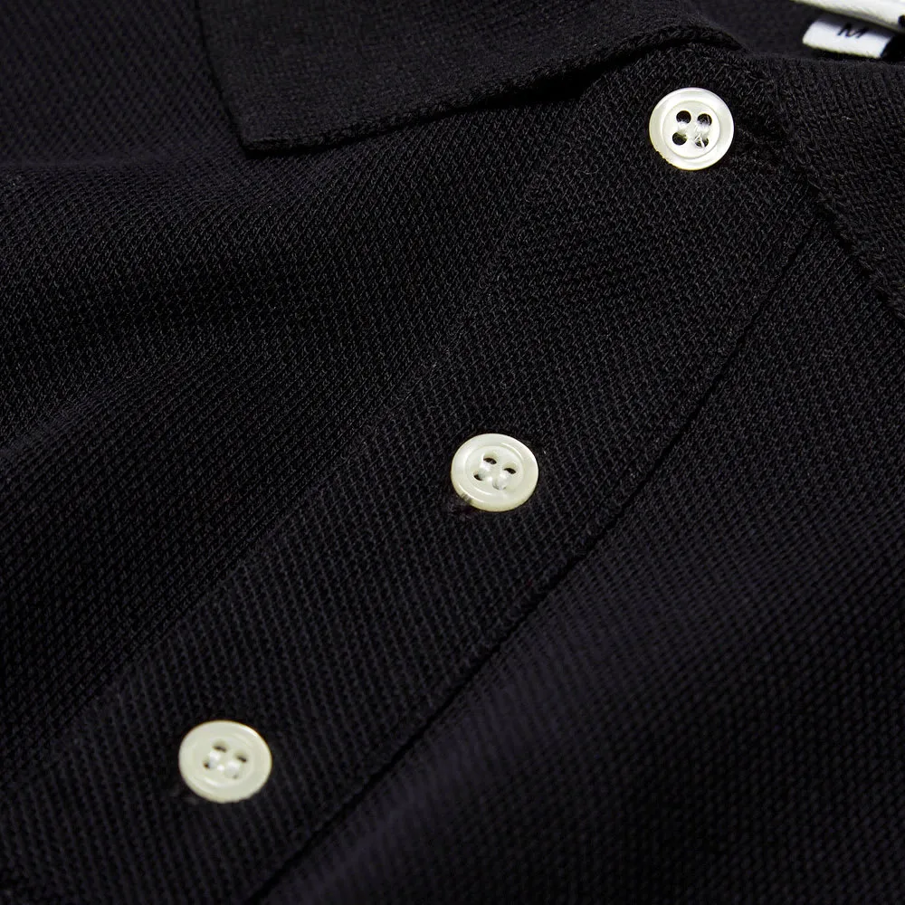 Kitsuné Parisien Classic Polo ShirtBlack