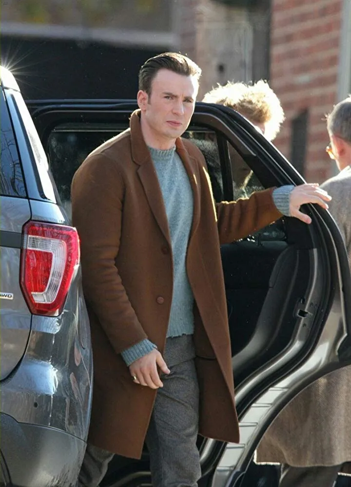 Knives Out Chris Evans Coat - Ransom Robinson Coat