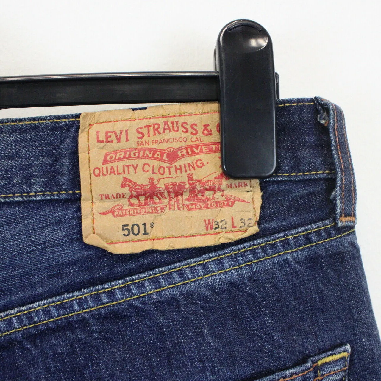 LEVIS 501 Jeans Dark Blue | W32 L32