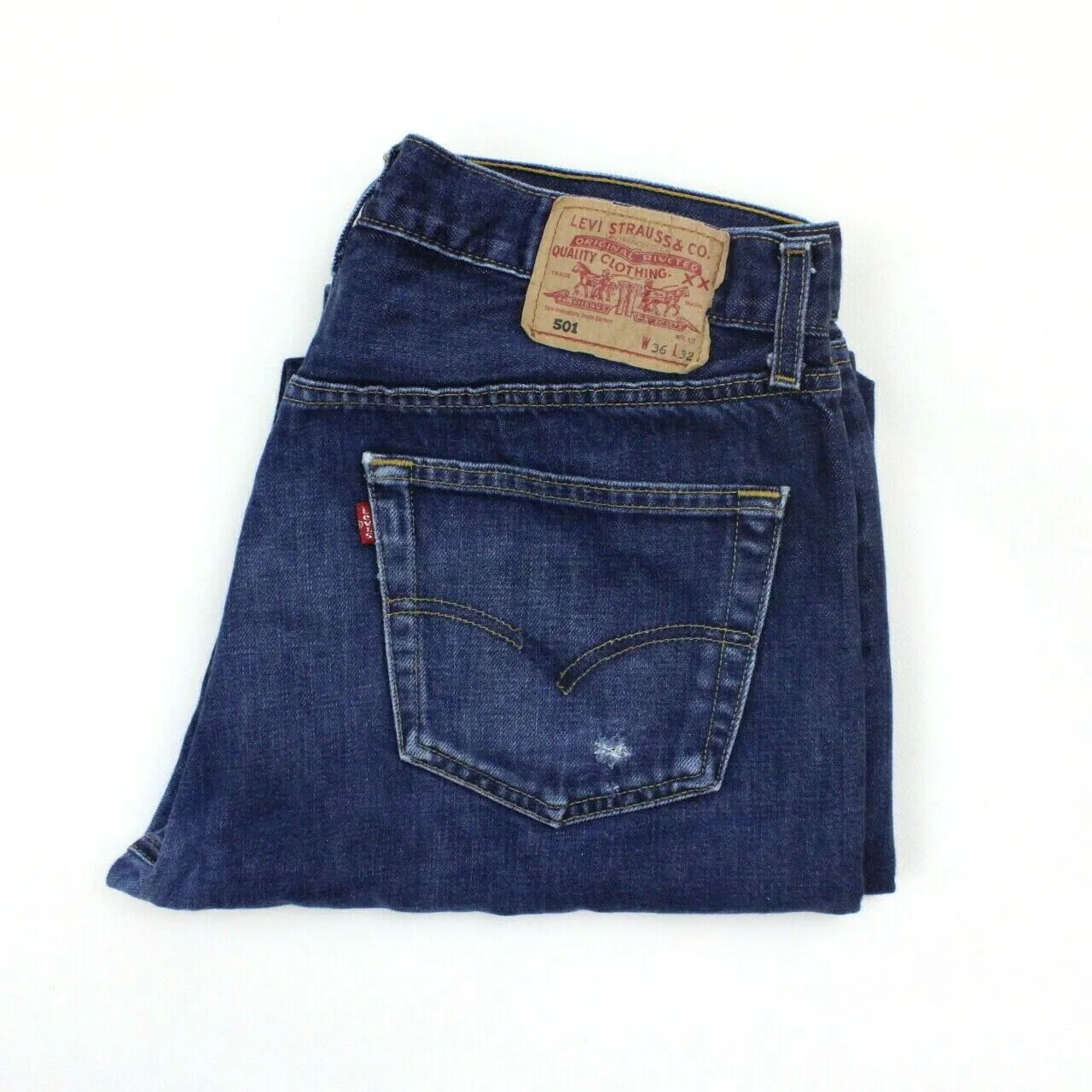 LEVIS 501 Jeans Dark Blue | W36 L32