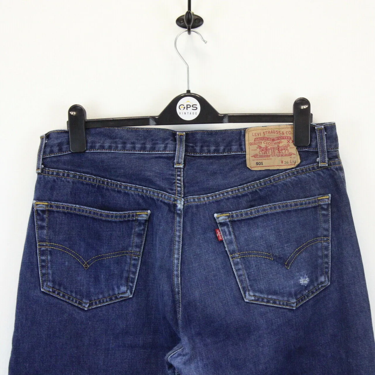 LEVIS 501 Jeans Dark Blue | W36 L32