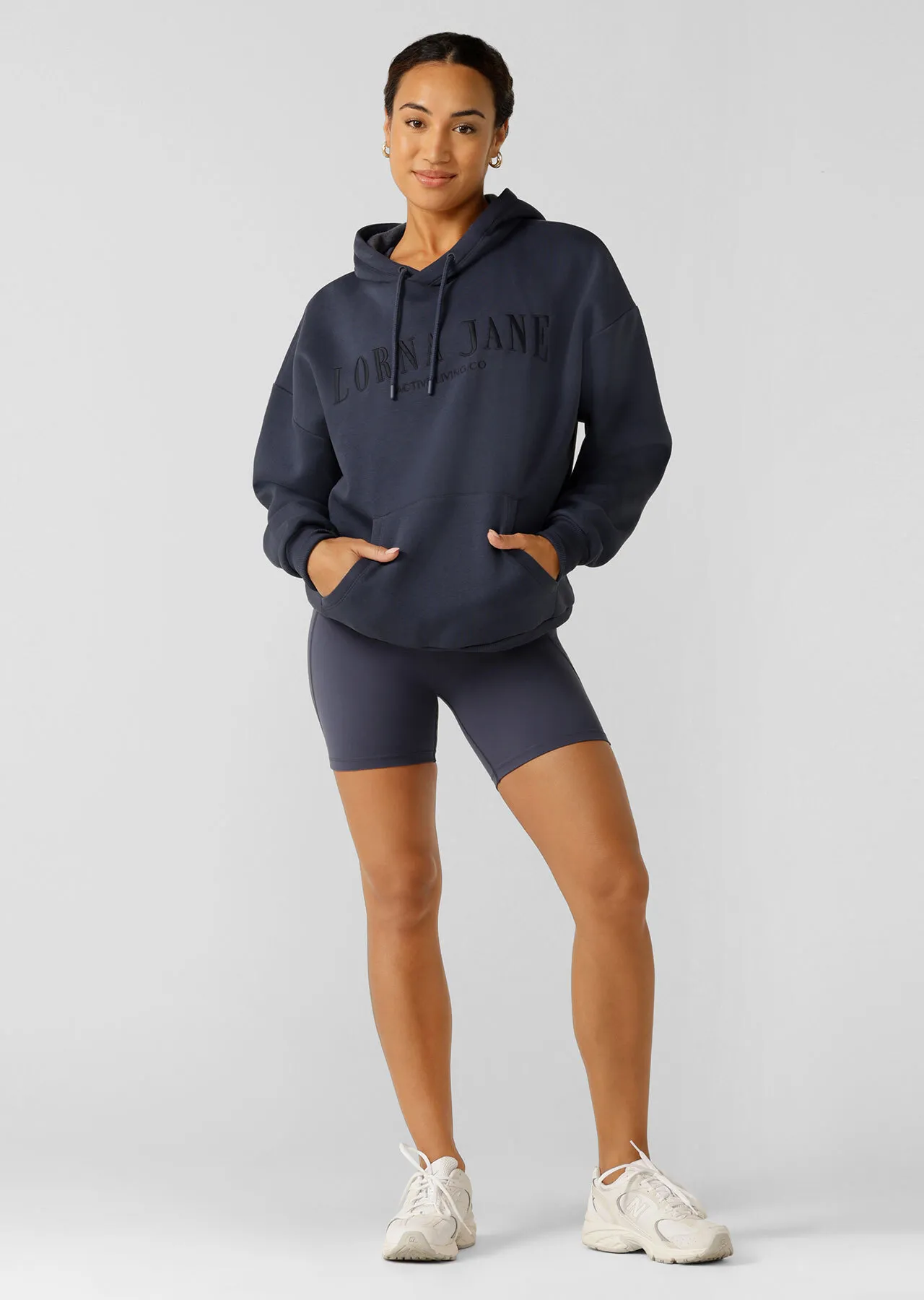 Lounge Fleece Hoodie | Blue | Jackets, Hoodies and Sweats | Lorna Jane New Zealand