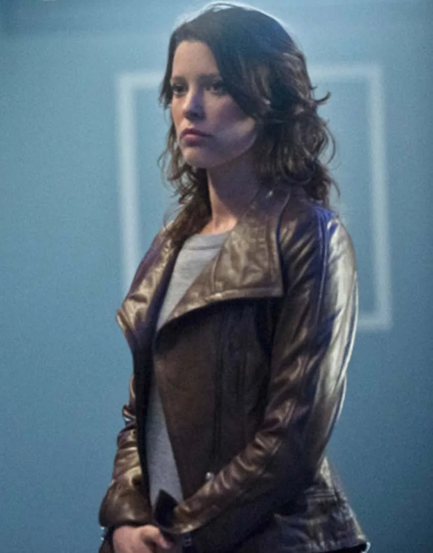 Lyla Michaels Arrow Audrey Marie Anderson Leather Jacket - UJackets