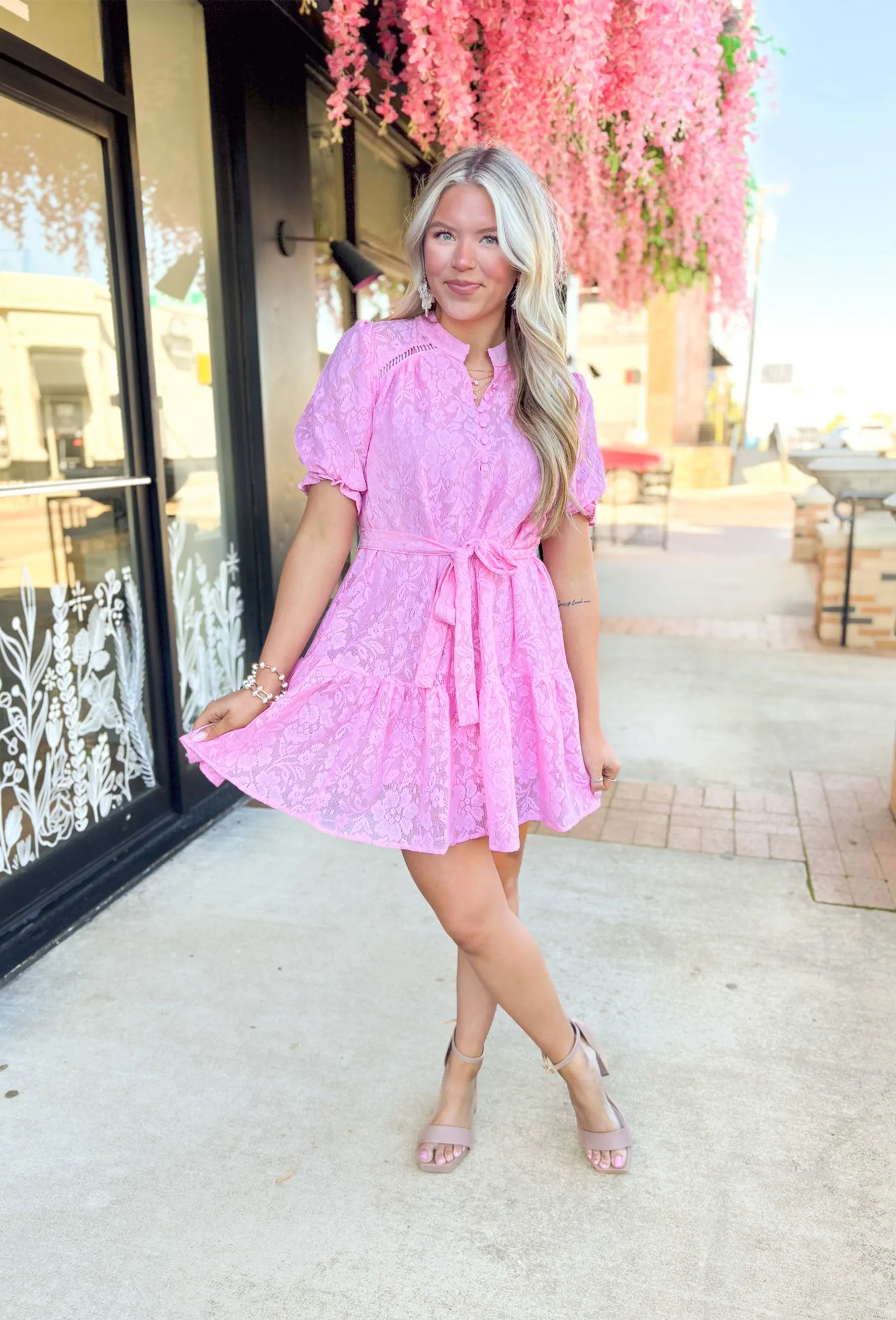 Making Me Blush Dress