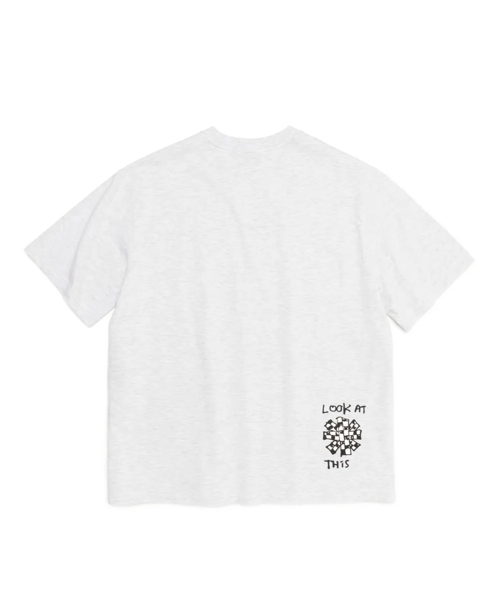 Mark Gonzales  |[MARK GONZALES] ★MG CHESSBOARD GRAPHIC T-SHIRT