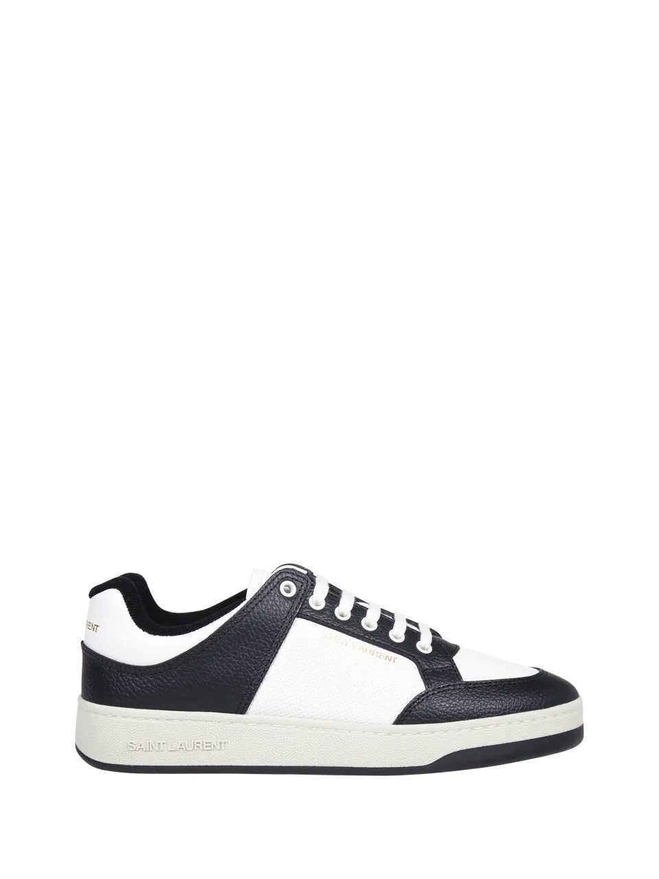 MEN SAINT LAURENT WHITE LEATHER SL/61 00 SNEAKER