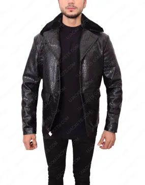 Mens Embossed Crocodile Jacket - Ujackets