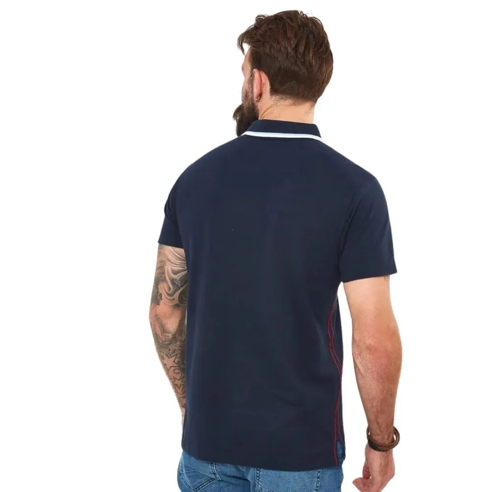 Mens Remarkable Rib Polo Shirt