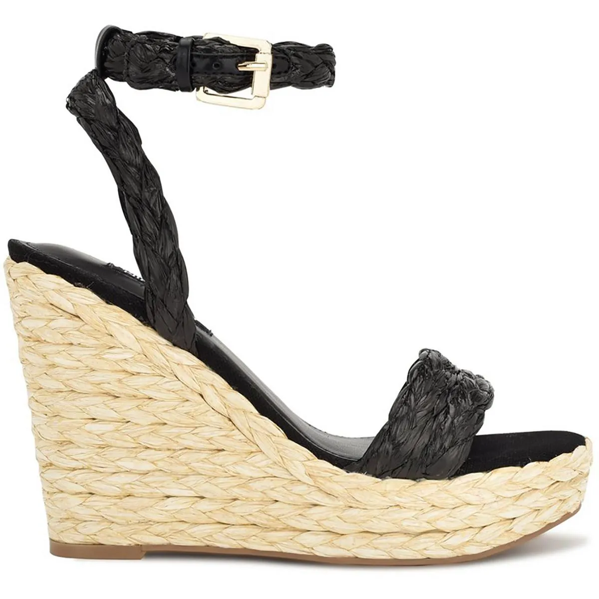 Nine West Womens Henri 3 Adjustable Ankle Strap Espadrilles