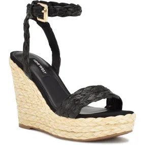 Nine West Womens Henri 3 Adjustable Ankle Strap Espadrilles