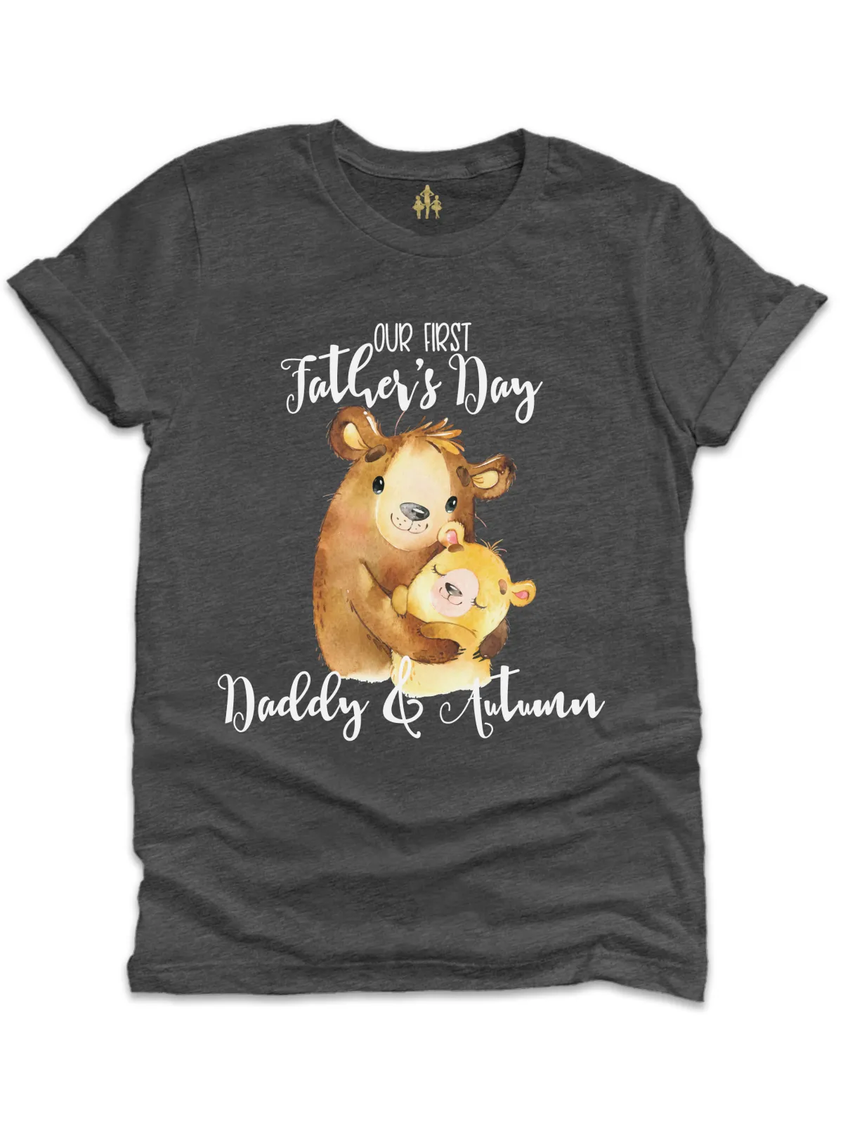 Our First Father's Day Daddy & Me Matching Shirts - Bears