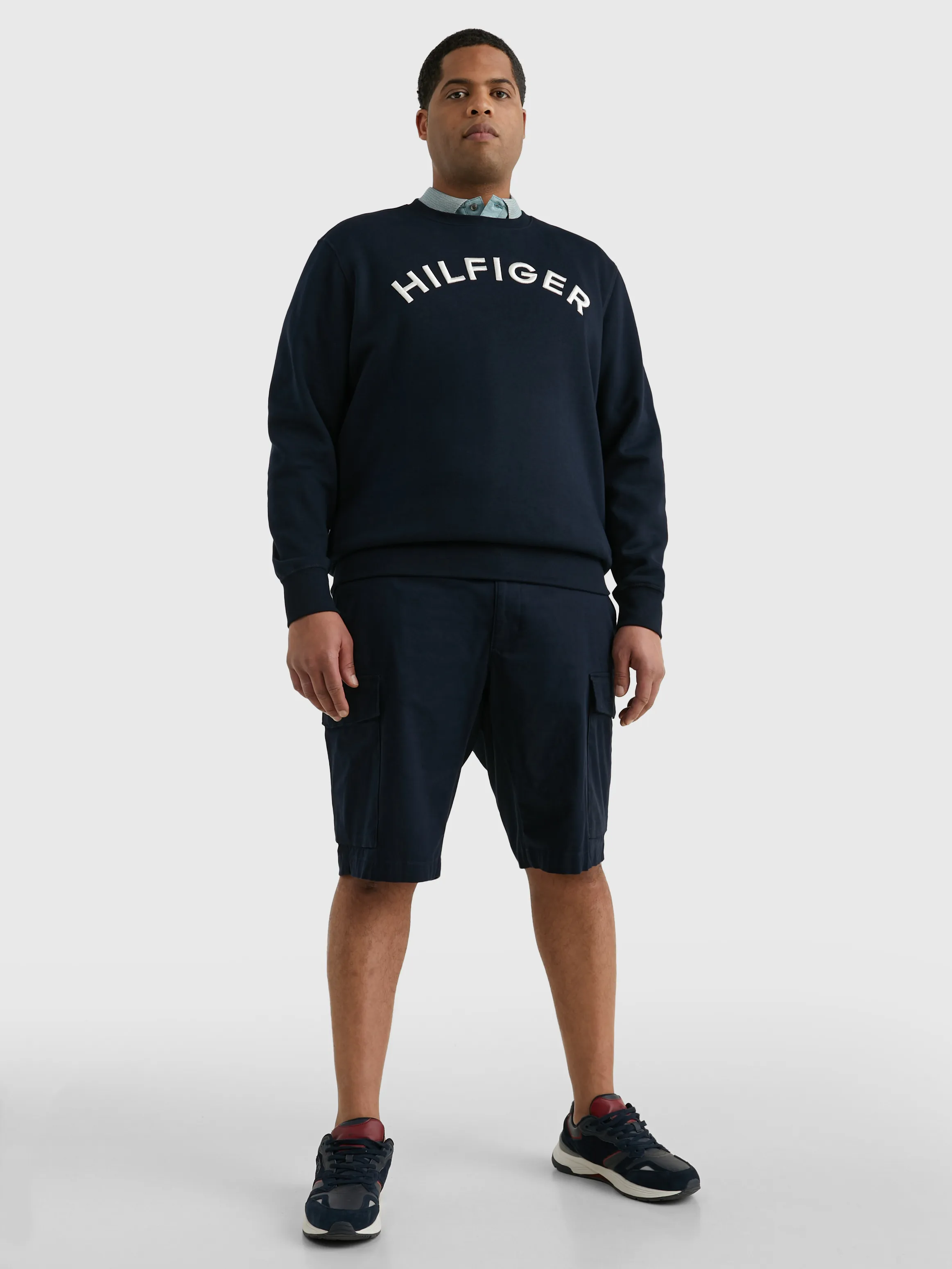 Plus Logo Embroidery Archive Fit Sweatshirt | Sweatshirts & Hoodies | Tommy Hilfiger