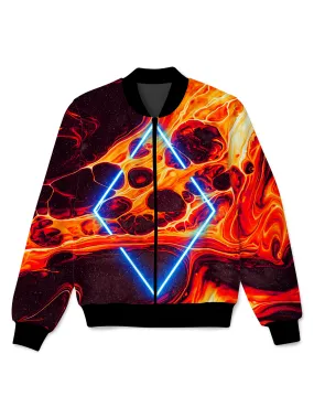 Portal Home Orange Bomber Jacket