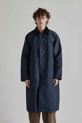 Raglan Coat - Navy