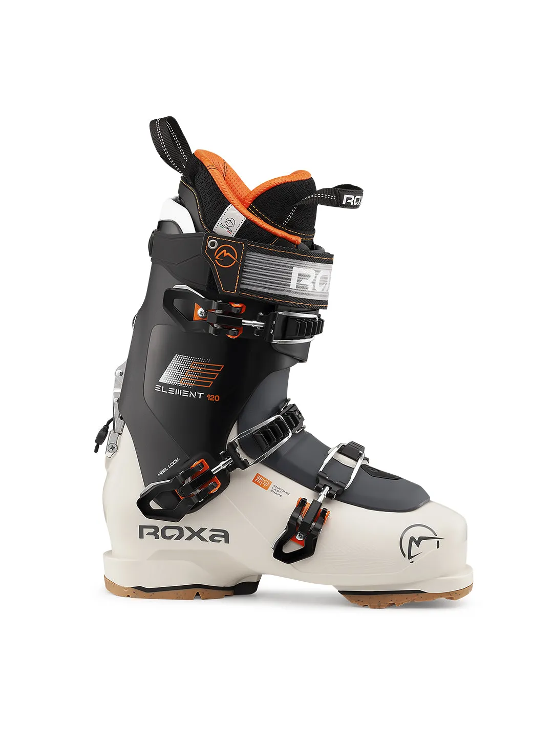 Roxa Element 120 IR Wrap Ski Boots - Sand/Black | Superior Performance and Comfort for Advanced Skiing