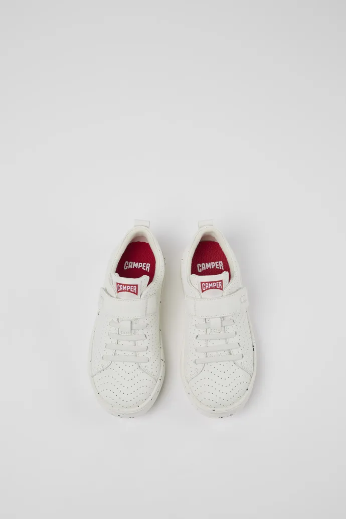 Runner White Leather Sneaker