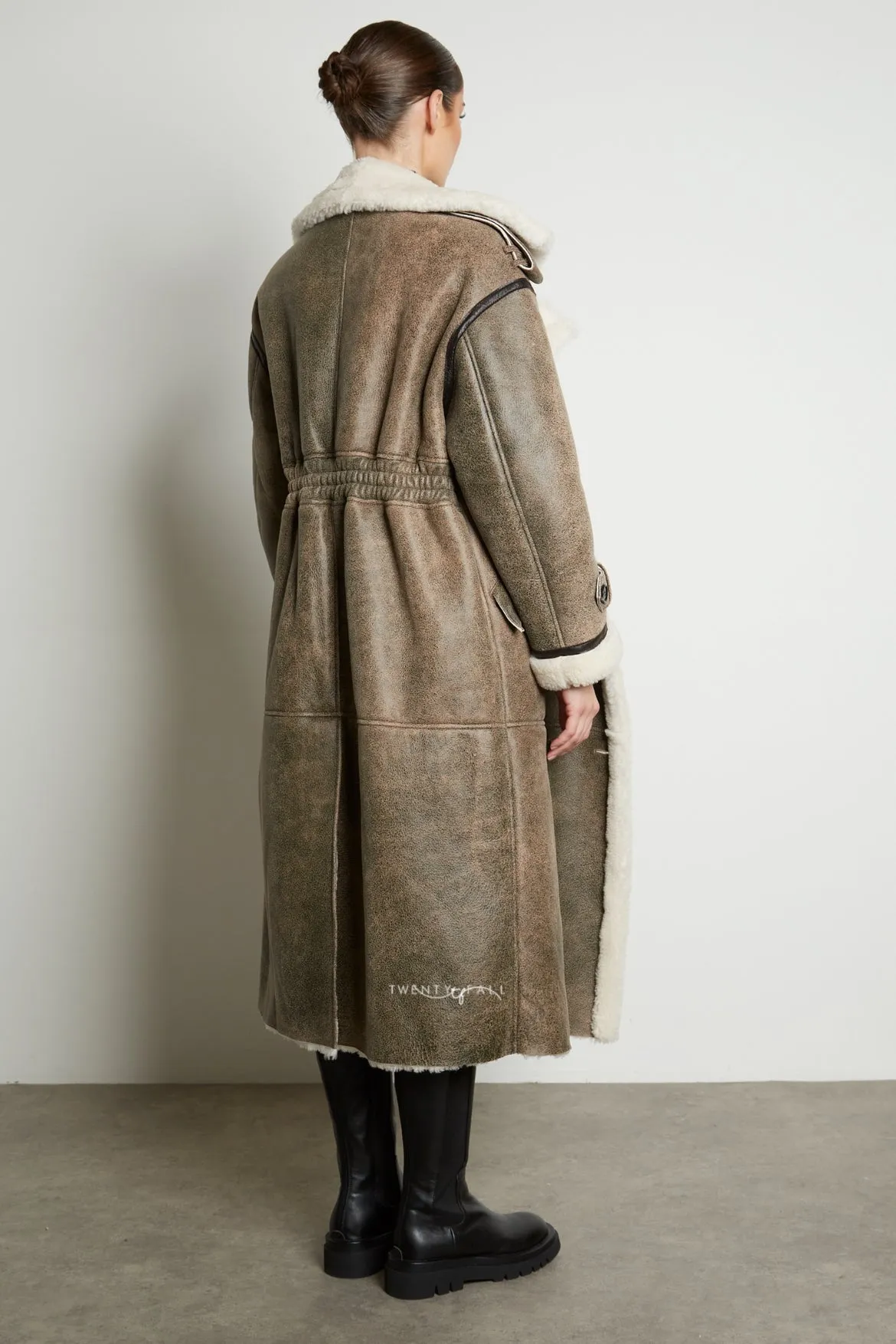 Sara Shearling Coat