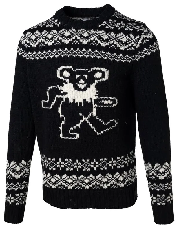 Schott NYC x Grateful Dead Dancing Bear Sweater GDSW24