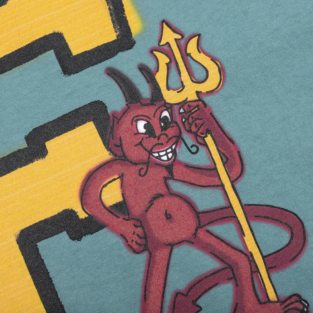 Scottsdale F'un Devil Tee - Goblin Blue