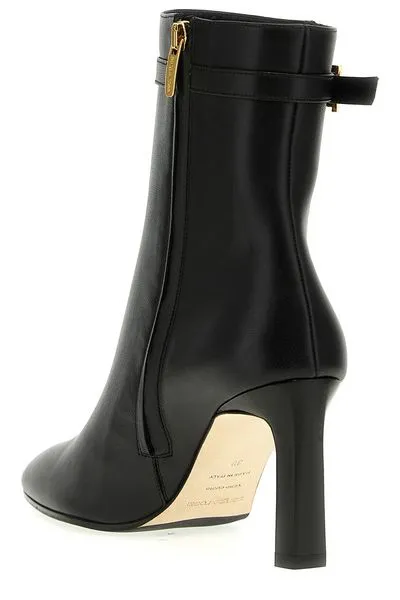 SERGIO ROSSI Stylish 23FW Women's Black Boots - Perfect for Every Season!