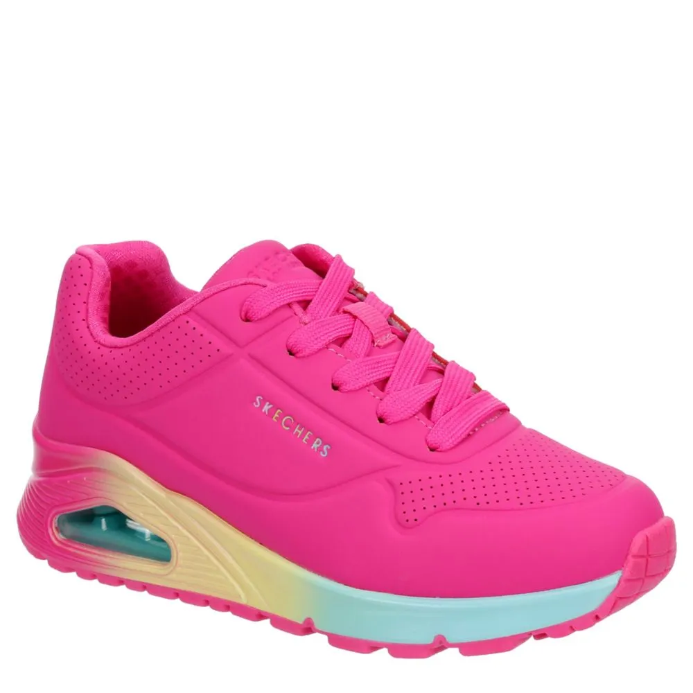 SKECHERS  GIRLS LITTLE-BIG KID UNO SNEAKER