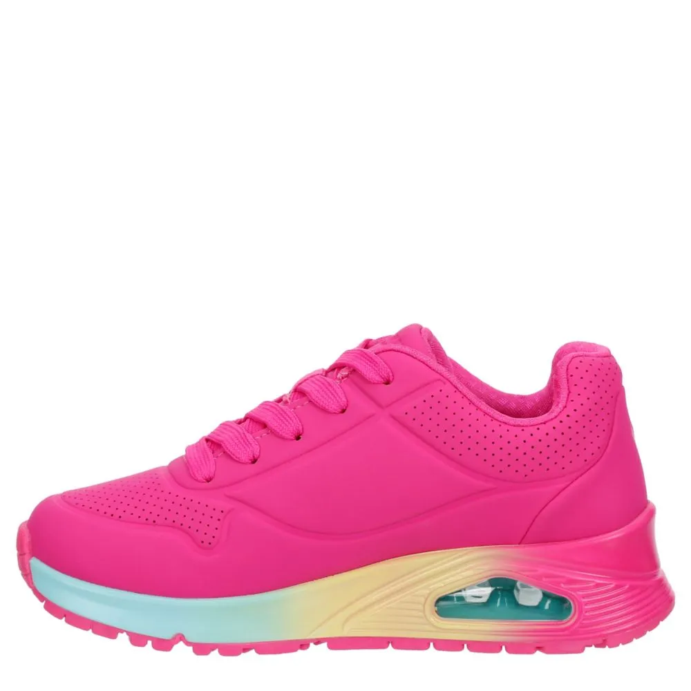 SKECHERS  GIRLS LITTLE-BIG KID UNO SNEAKER