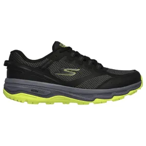 SKECHERS Men's Go Run Trail Altitude Running Shoe (Black/Lime)