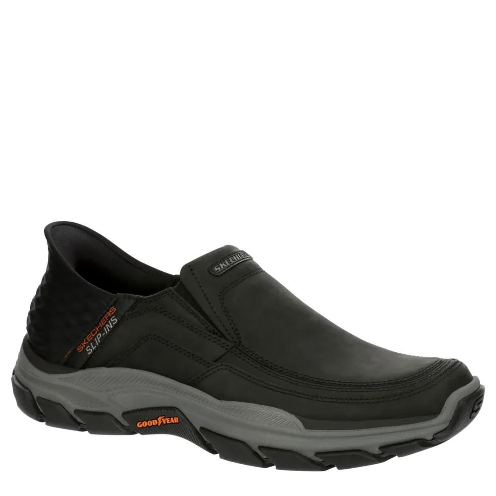 SKECHERS  MENS SLIP-INS RESPECTED-ELGIN SNEAKER