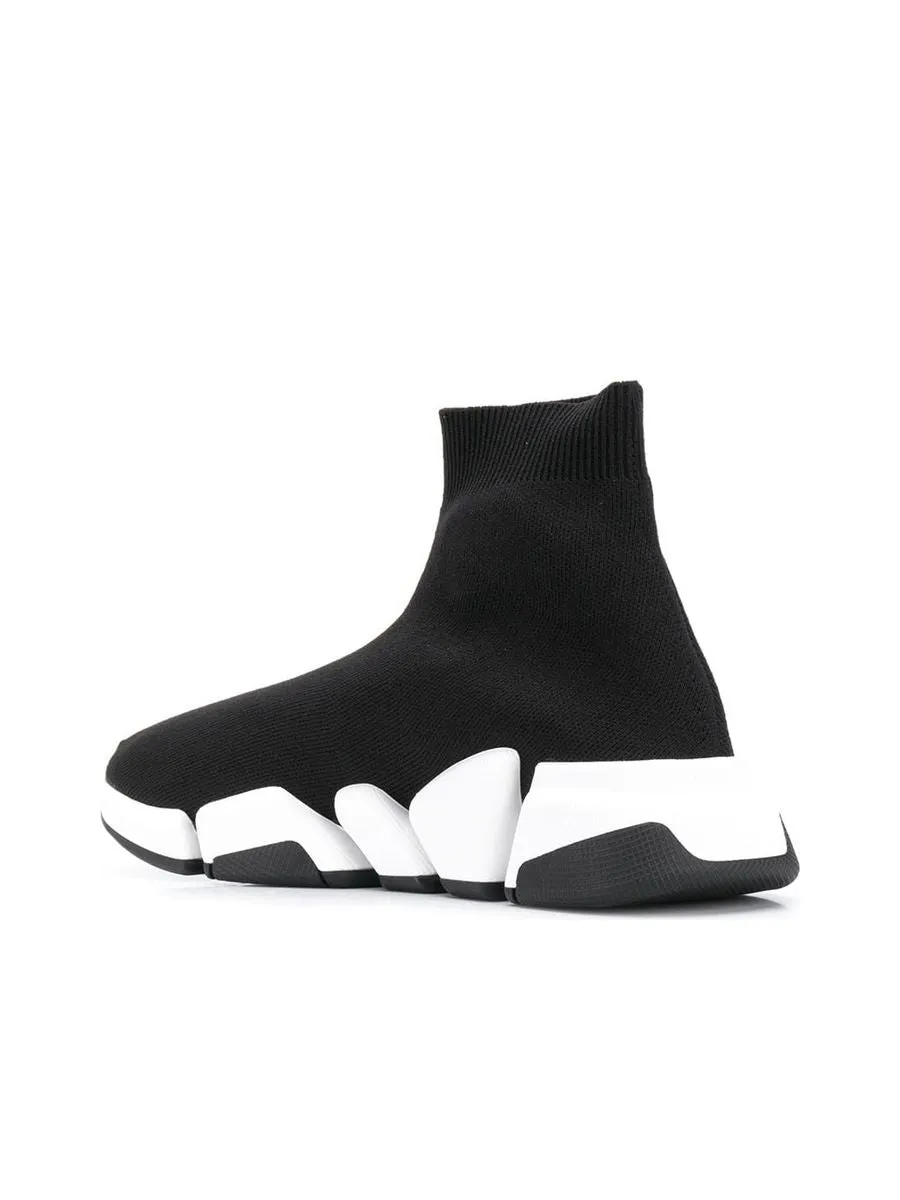 Speed 2.0 Sneaker in Black/White