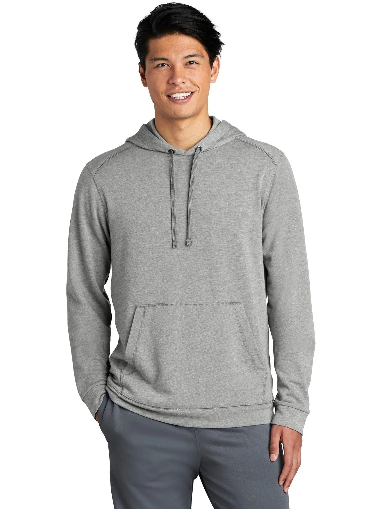 Sport-Tek Posicharge Tri-Blend Wicking Fleece Hooded Pullover