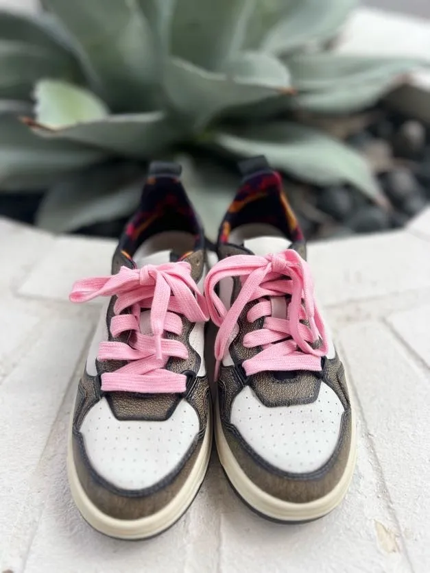 Steve Madden Everlie Sneaker in Brown Multi