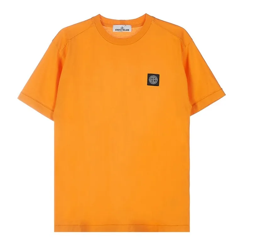 STONE ISLAND  |Street Style Logo T-Shirts