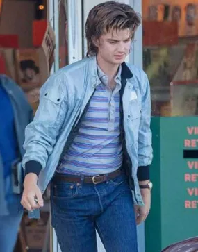 Stranger Things Joe Keery Jacket | Steve Harrington Jacket