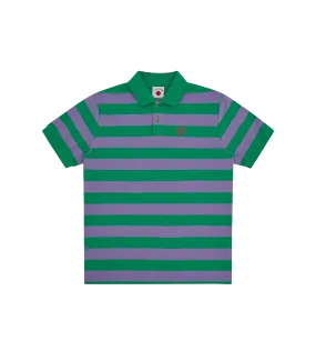 STRIPED POLO - GREEN STRIPE