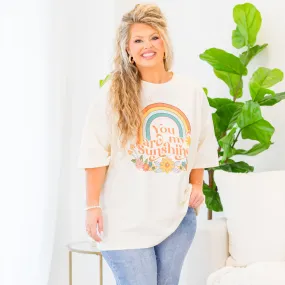 Sunshine All Around Boyfriend Tee, Ivory