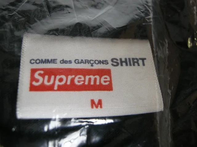 Supreme  |17SS◆Size M-L◆Supreme x COMME des GARCONS box logo tee Black